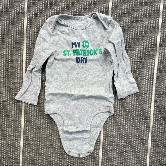 Carter's My First St Patrick's Day Bodysuit - Picture 1 of 3